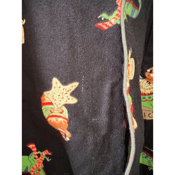 NWT Men's Old Navy Holiday Animals Flannel Pajama Set XXL Pug Dog Hamste… - Picture 16 of 16